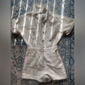 Denim Romper
